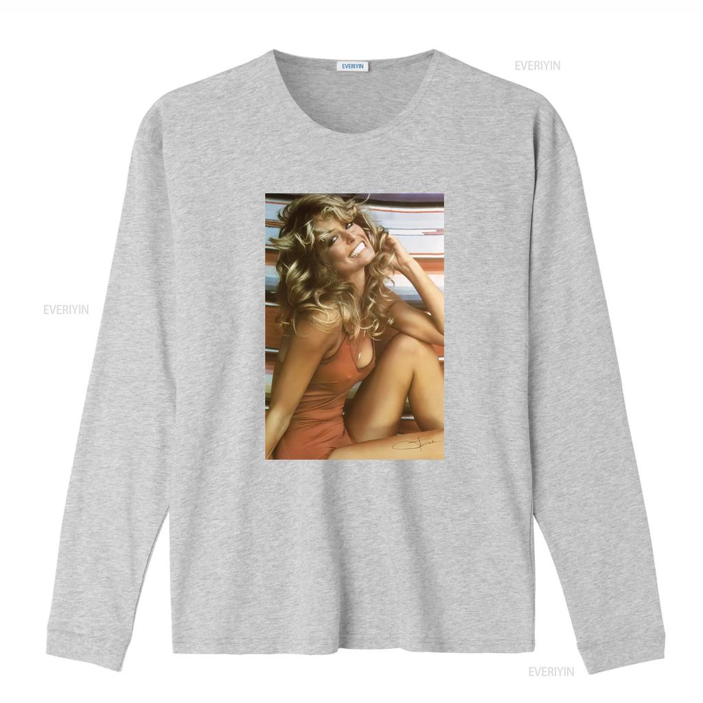 FARRAH FAWCETT Vintage Red Bathing Suit Print T Shirt Retro Style High Quality Fabric Small Size vintage Washed streetwear