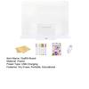 Kids LED Drawing Board with Book Markers Wipe Cloth USB Charging Light-up Dry Erase Board Office School Home Glow Doodle Note Board