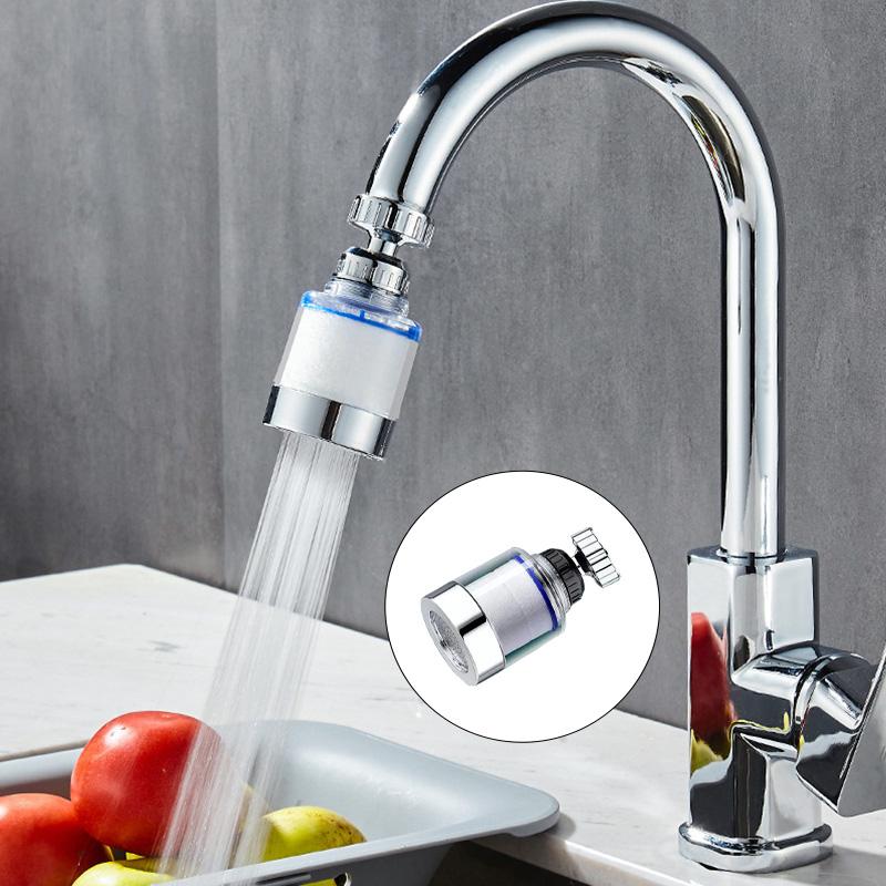 Houseeker Kitchen Faucet Filter Water Purifier Electroplating Pre Filtration Water Tap Filter Replaceable Filter Cartridge