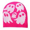 Knitted Skull Hat for Adult Autumn Skull Knitted Versatile Winter Party Photography Props Cartoon  Pattern
