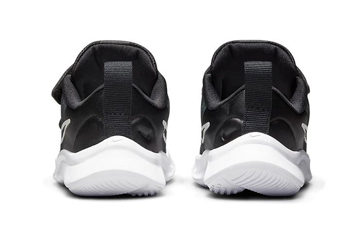 Nike Star Runner 3 Low Top Running Shoes Black White Infant And Toddler DA2778-003