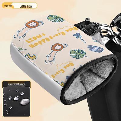 Tingbai Waterproof Windproof Reflective Tricycle Handlebar Mitts
