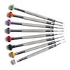 Nonslip Textured Screwdriver Sturdy Tool Steel Head Lightweight Aluminum Shaft Ideal For Clock Repair Projects