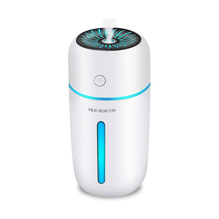 USB Humidifier, 300ML Small Air Humidifier with Night Light, Portable Cool Mist Humidifier, Whisper
