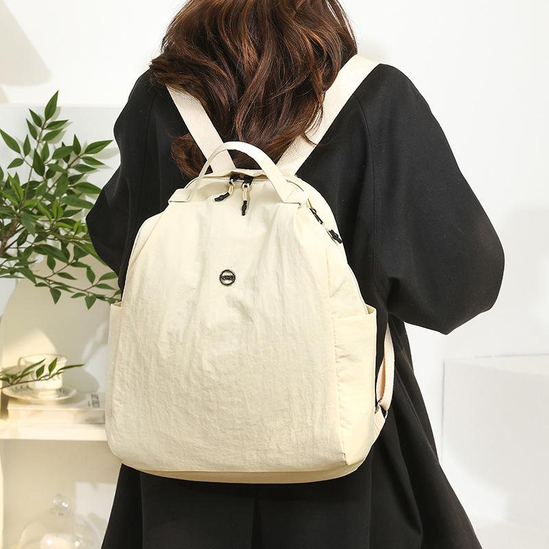 Dual-shoulder Backpack - Simple Travel Backpack for Mountain Climbing, Lightweight Student Backpack for Classes