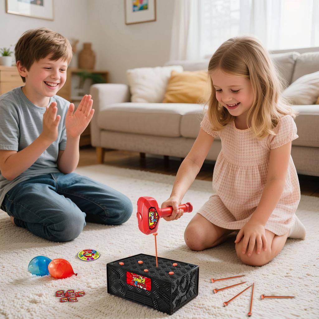 Desktop Board Games For Family Gatherings, Game For Adults And Kids,Boxes Game,Strategy Board Game