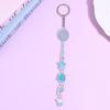 Cartoon Badminton Racket Keychain For Y2K Bag Pendant Competition Activity Gifts Jewelry Decoration Accessories