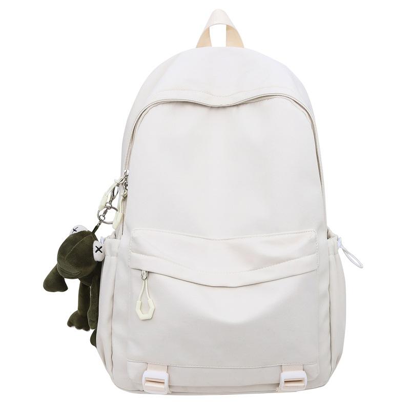 Школьный рюкзак для учащихся средних и старших классов, женский, большой емкости, однотонный мужской рюкзак Campus