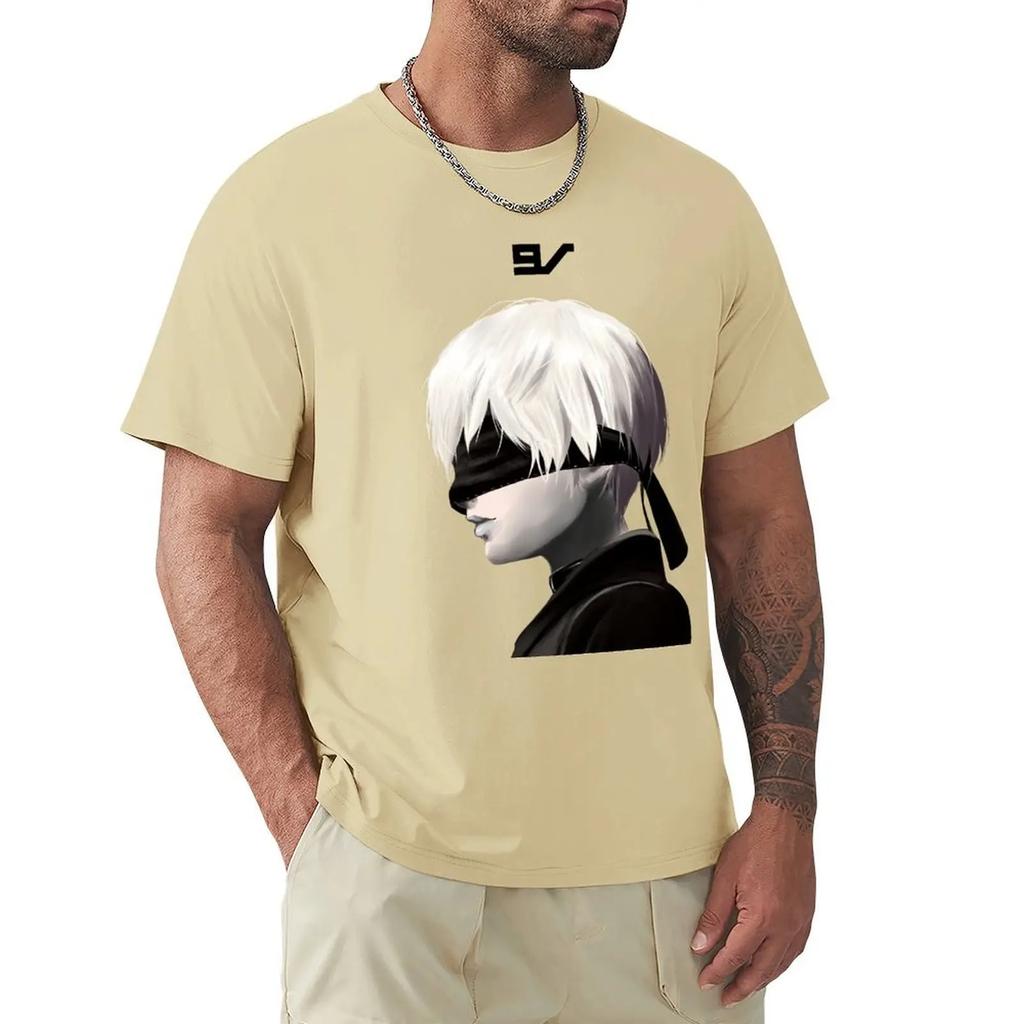 9S T-Shirt korean fashion cute tops graphics customizeds heavy weight t shirts for