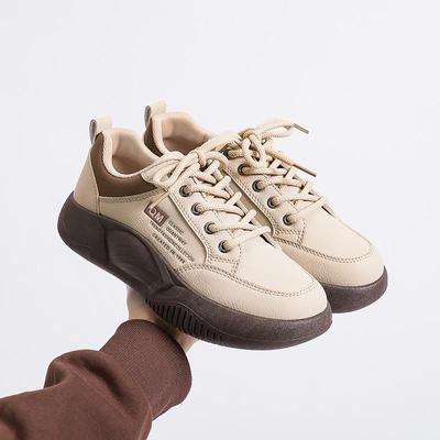 XQ5801 Chaussures de Sport Décontractées Tendance Été 2024 pour Femmes, Semelles Épaisses, Rehaussantes, Style Coréen