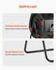 VEVOR Compost Tumbler, 200L Dual Chamber Outdoor Tumbling Composter with 2 Sliding Doors and Aeration System