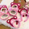 Strawberry Bear Plush Headband: Non-Slip Cute Cartoon Hair Accessory for Girls