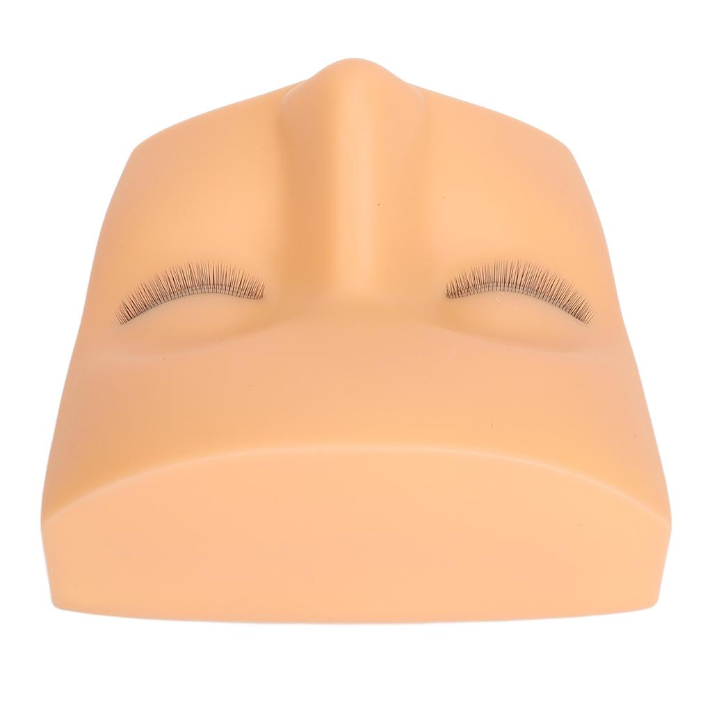 Lash Mannequin Head Elastic   3 Layer Lashes Eyelash Mannequin Head Practice for Beginner