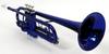 Kaerntner KTR-30MBL Trumpet, Metallic Blue (with Semi-hard Case)