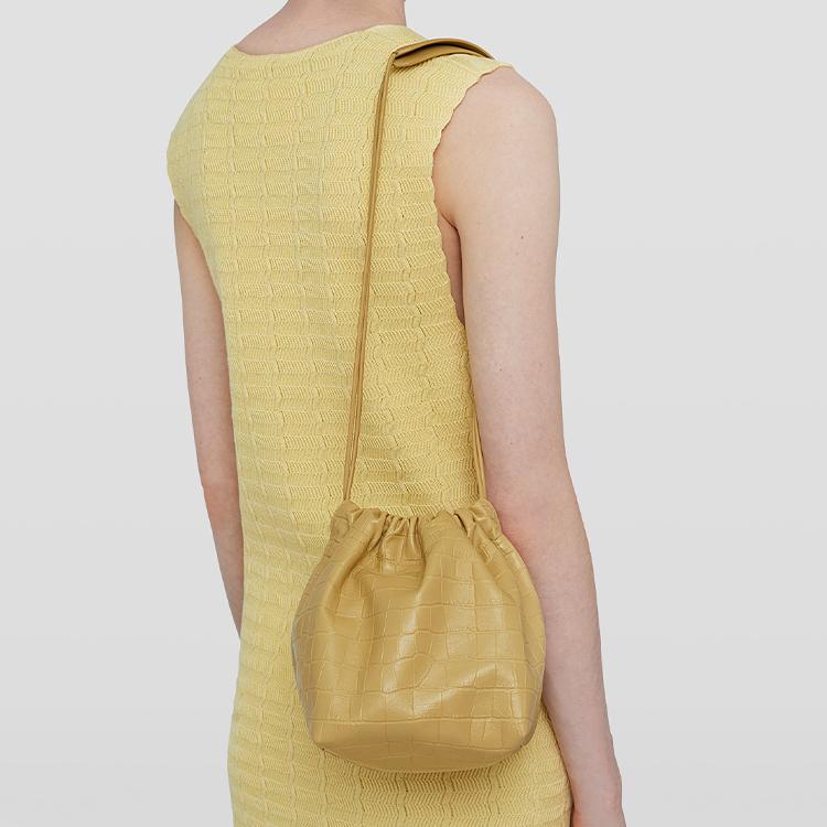 Jil Sander Logo Embossed Small Lambskin Crossbody Shoulder Bag Women bags Hazelnut-Brown J07WG0027P5371258