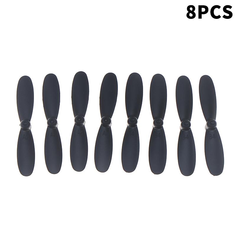 8Pcs 42Mm Props For 4D Rc Spare Parts V8 Mini Toy R/C Mini Drone Quadcopter Propeller Parts Kit