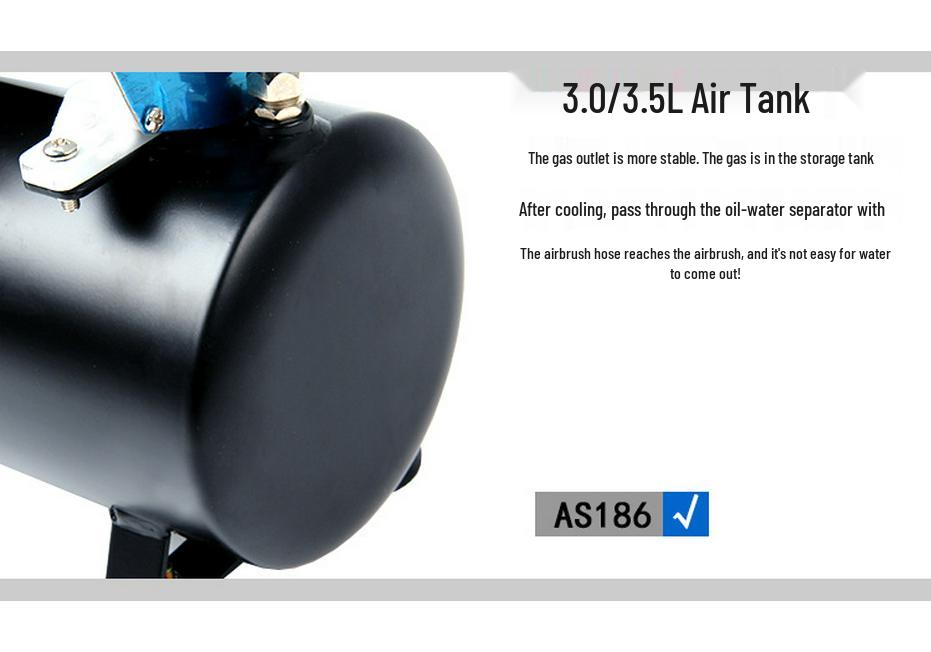 Airbrush Kit: Model & Tool Painting Set with Air Tank & Compressor