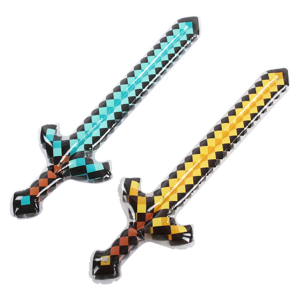 2pcs Inflatable Long Sword Toy Water Party Inflatable Children Toys Role Playing Accessory