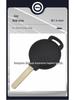 3-Button Mercedes Smart Fortwo Remote Key (433MHz, PCF7941 Compatible)