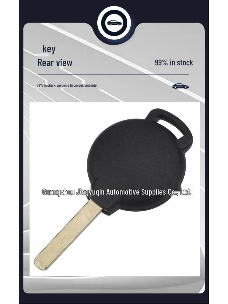 3-Button Mercedes Smart Fortwo Remote Key (433MHz, PCF7941 Compatible)