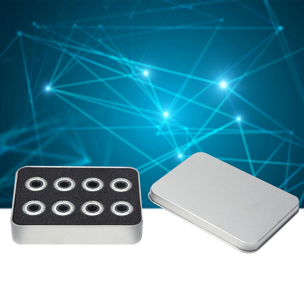 16pcs CERAMIC BSB SPEED11 High Speed Ball Bearing with Iron Box for Roller Skates