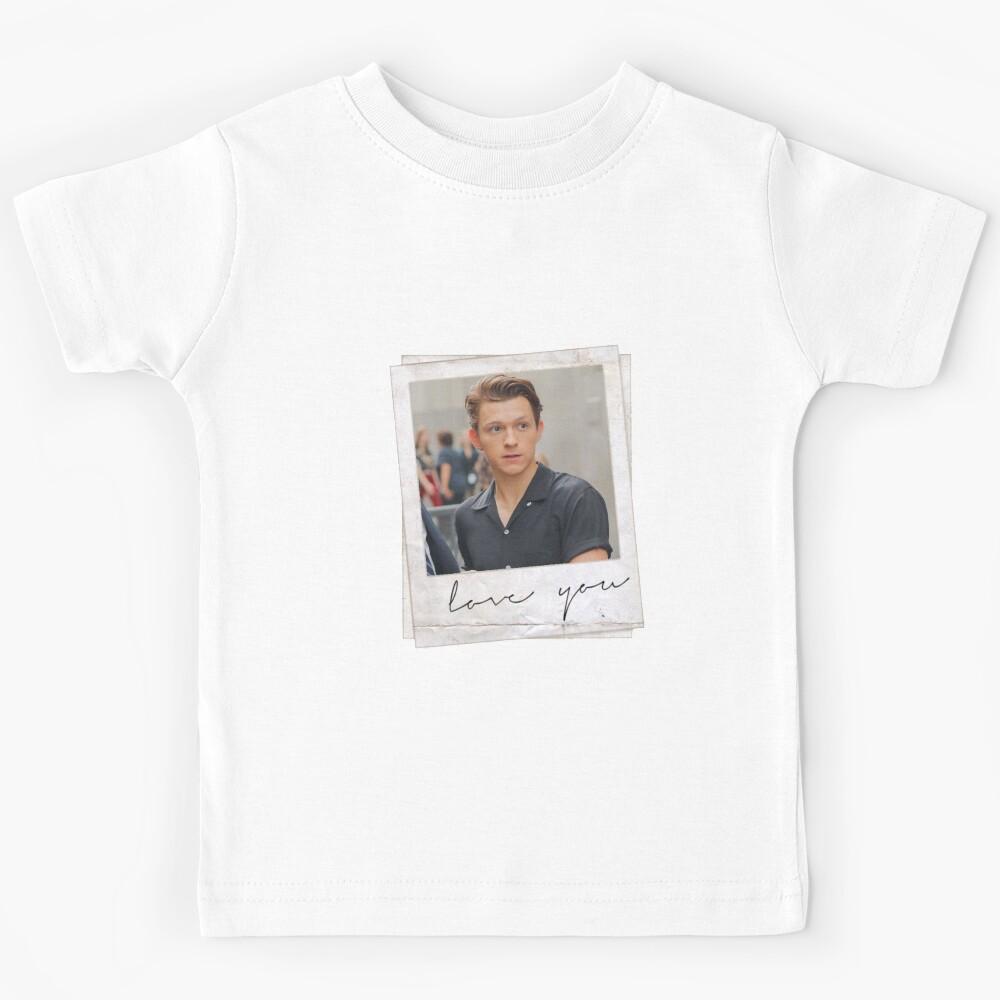 tom holland polaroid Kids T-Shirt 110