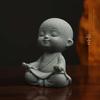 Wukong Blue Sand Sculpture: Multi-Functional Brush Holder & Creative Paperweight Ornament