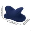 Napping Pillow Memory Foam Headrest Comfortable Breathable Sleeping Removable Cover