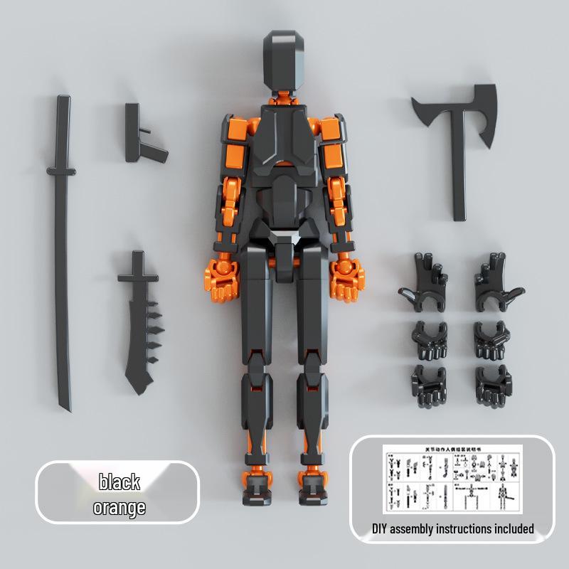 Multi-joint Movable Figure Assembly Toy and Ornament