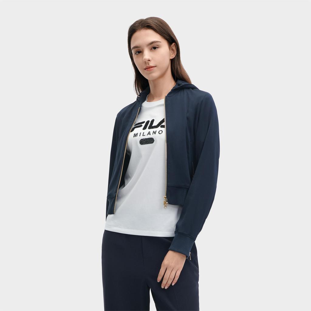 New FILA Jacket Women's Legend Blue F11W425703FNV