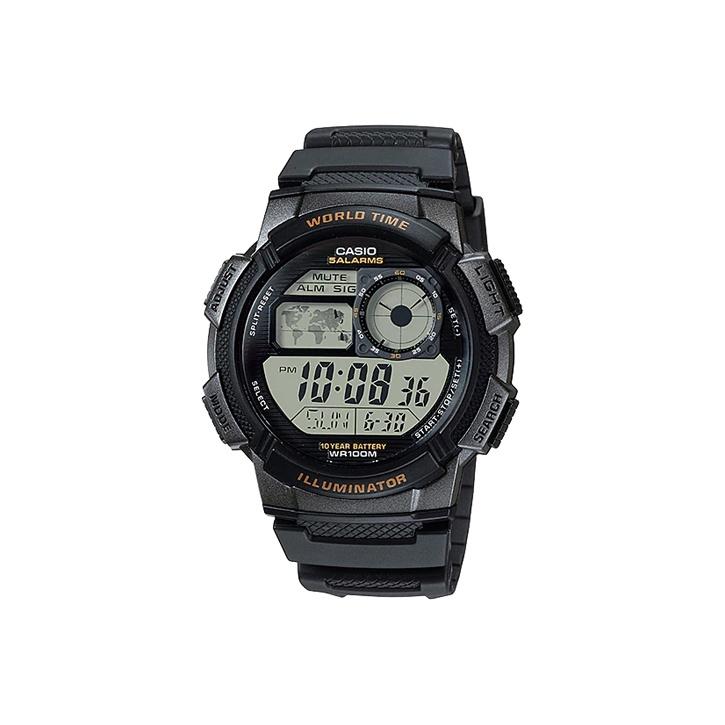 CASIO Men YOUTH Black Watch AE-1000W-1A AE-1000W-1A Black Watch Case
