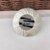 New Safe Flat Round Gripper Clip Cute Hair Claws Women Girls Hairpins Hairclip Barrettes Accessories Headdress Headwear Ornament