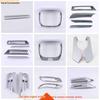 Honda 21 CRV Electroplated Trim Accessories: Front Grille Emblem, Front & Rear Fog Light Covers.