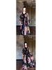 European & American Fashion Temperament Summer Long Sleeve Dress with Camisole Two-Piece Set for Women 2026.