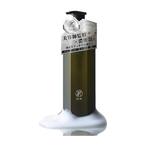 Rin Scalp Shampoo Scalp Shampoo Men s 380ml Scalp Care Scalp Additive-Free Rinse-in Shampoo Non-Silicone Salon All-in-One