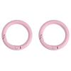 2/5/10Pcs Alloy Spray Painted Open Ring Spring Buckle Clasps For Key Bag Accessories