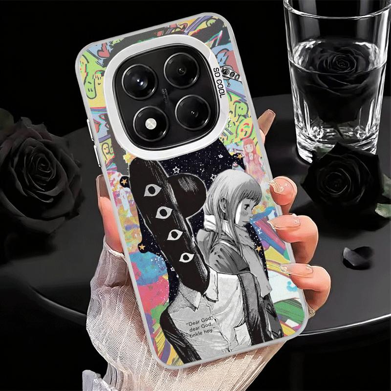Custodia morbida per telefono anime Oyasumi Punpun per Xiaomi Redmi Note 13 14 15 Pro Plus 12S 12 11S 11 11T 10S 10 Copertura posteriore antiurto