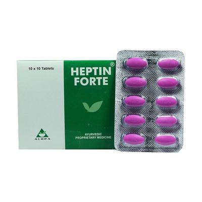 Heptin Forte (100 Tab), Heptin Forte Alopa Kräuter