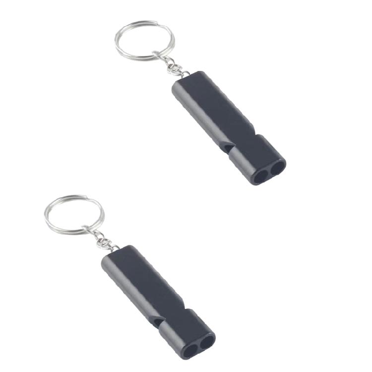

Survival Camping Emergencies Loud Whistled High Decibels Outdoor Whistled Tool for Hiking Backpacking Survival чорний