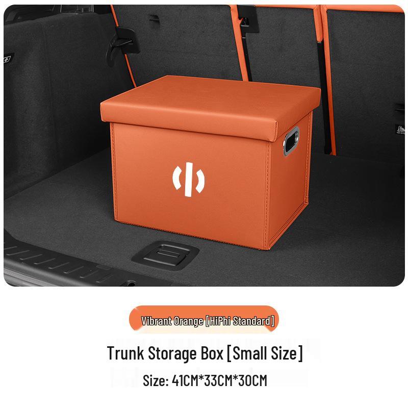 HiPhi Z/X/Y Car Trunk Folding Storage Box: Large Capacity Interior Accessory