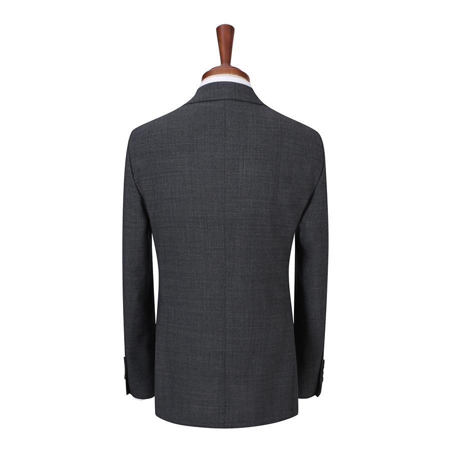 Fahrenheit [24S/S] Bluefin Slub Check Single Suit Jacket (Fijaa2351)