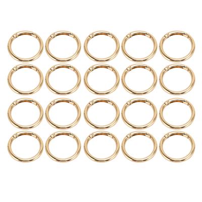 20Pcs    O  S 1.57in Diameter 0.2in Thick Strong Copper Secure Closure    Buckles for Purse Bag Jewelry
