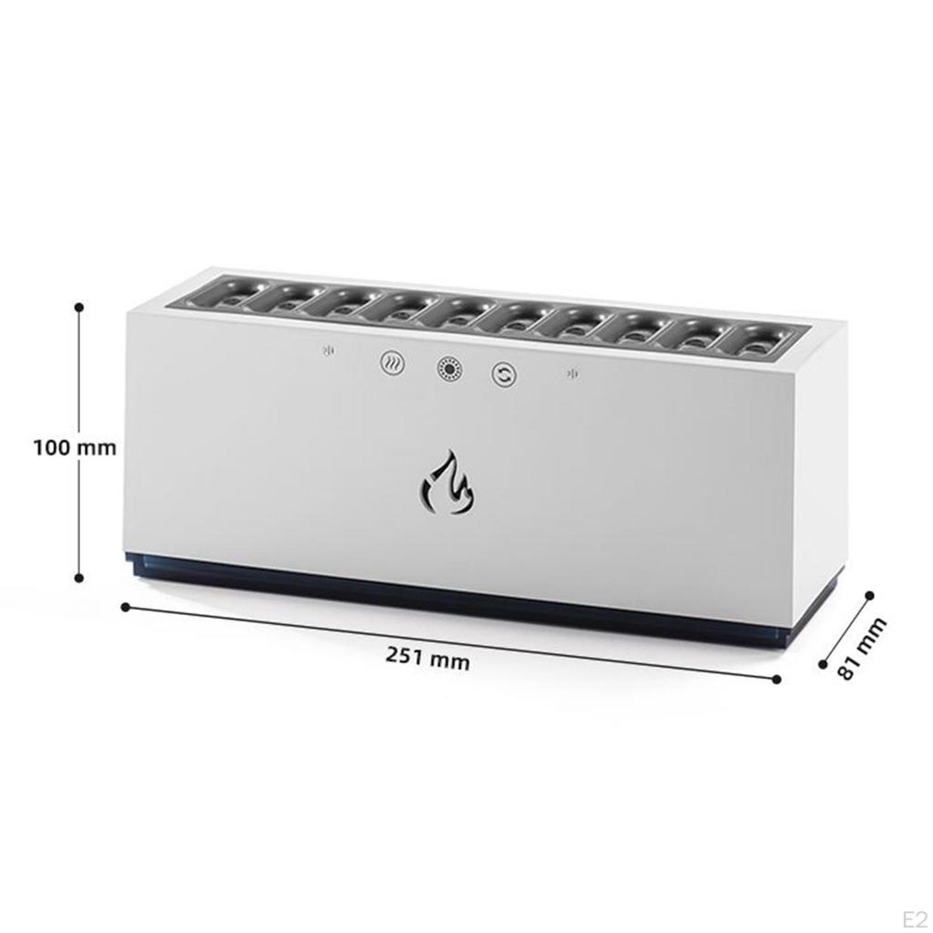 Stolní zvlhčovač vzduchu RGB Dynamic 900 ml Pickup s barevným nočním světlem pro obývací pokoj