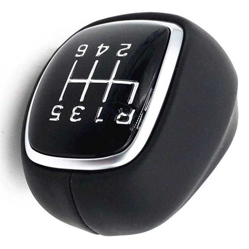 6 Speed Gear Knob Handle Gear-Shift Knob 3711F2300, 43711-F2300 For I30 Elantra Solaris Venue 2016-