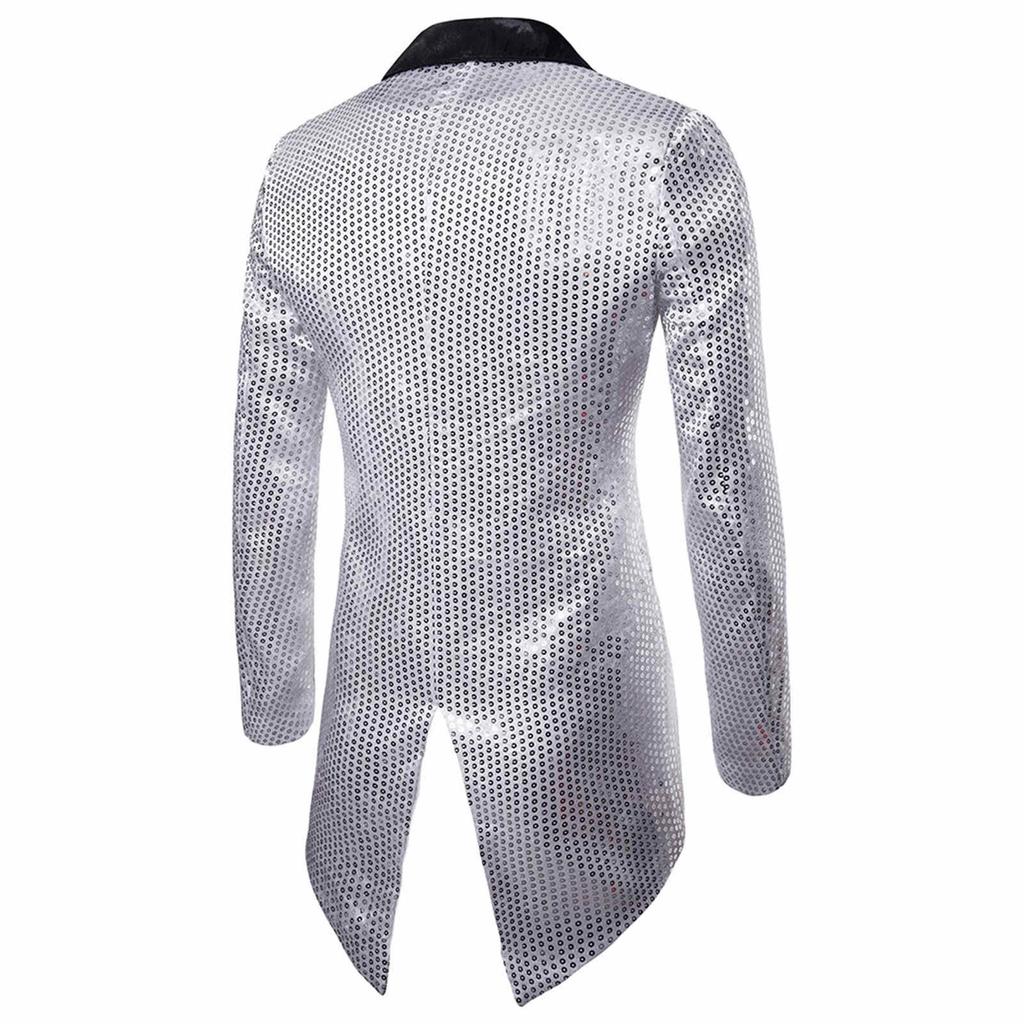 Fashion Charm Men's Casual One Button Fit Suit  Coat Jacket Party Tuxedo