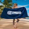 Southend Crest Design Beach Towel Microfiber Beach Towel, Lightweight and Quick-Dry, for Summer Travel, Swimming Pool Fan Birthday Gift