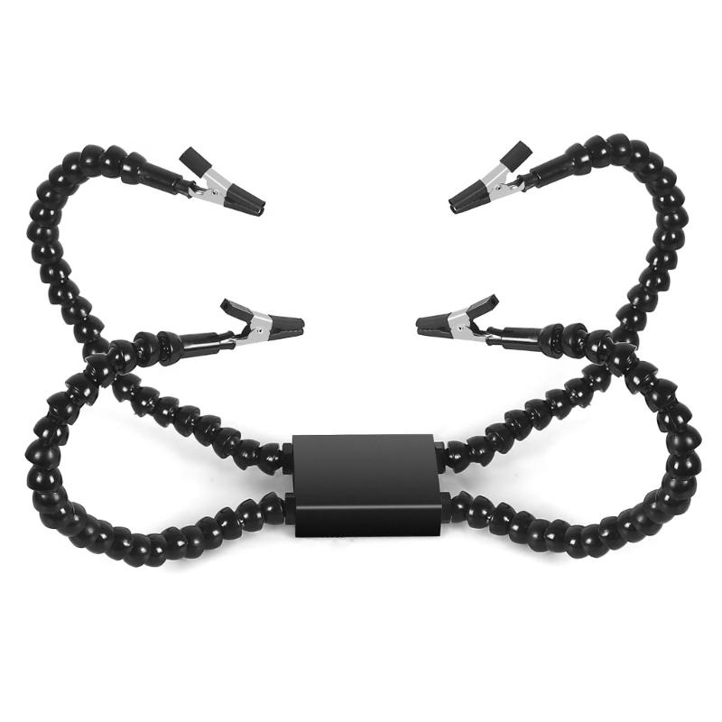 

Helping Hands Soldering Assistant Helper Tool Flexible Metal Arm Suitable for Electronics Repair Jewelry DIYer Projects