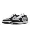 Jordan Air Jordan 1 Cushioning Slip Resistant Low top Vintage Basketball Shoes Men's Black White 553558-132(Team183-)