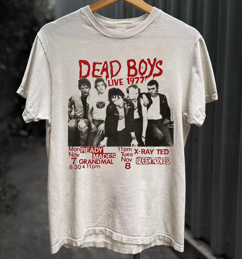 Reprinted Dead Boys Band Live 1977 Unisex Cotton All Size S To 5XL SS851 Unisex T-Shirt