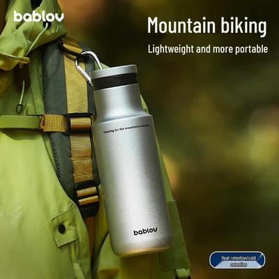 BABLAV 480ml Insulated 316L Stainless Steel Water Bottle